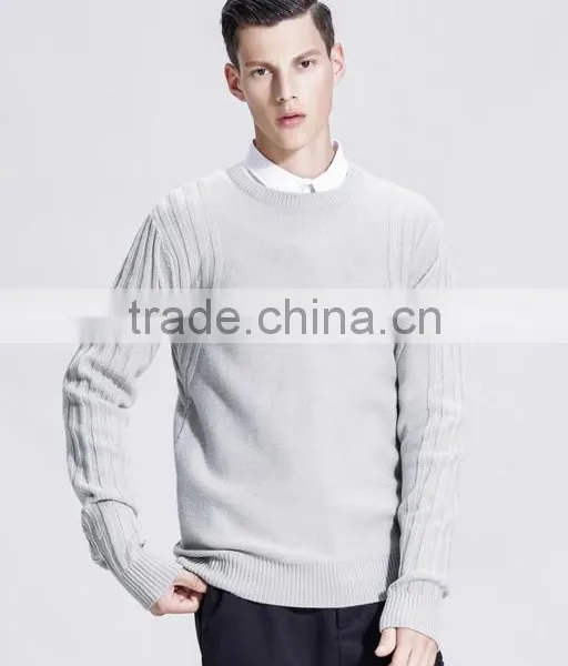 2017 Oem Long Sleeve Clothing Pullover Cashmere Sweater Mens for Wholesale photo-2