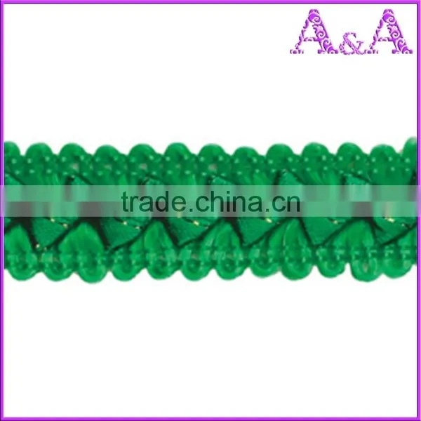 China Wholesale 7.2cm Embroidered Black and White Net Lace Trim Ribbon Sewing Decor photo-6