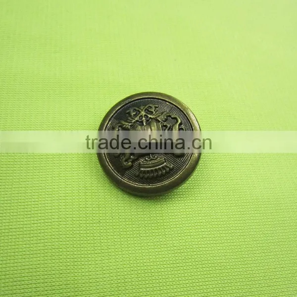 Fashion Garment Accessory Vintage Buttons ABS Eletroplating Anchor Button photo-3