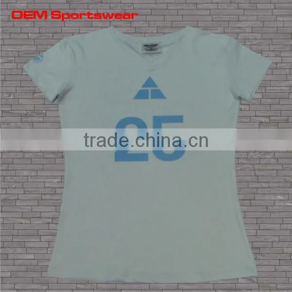 Fancy Design V-neck T-shirt Design Wholesale photo-3