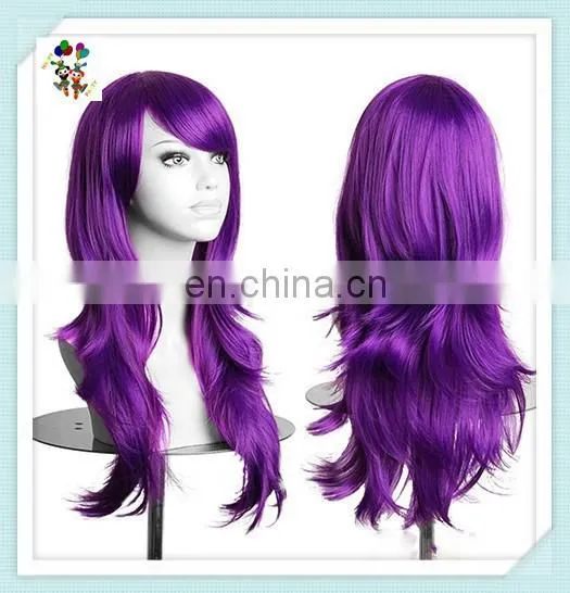 Colors Long Wave Party Fancy Dress Synthetic Wigs Cosplay HPC-0038 photo-3
