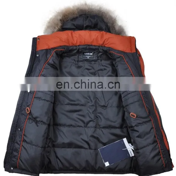 2015 New Product Hot Warm Winter Men Jacket With Fur photo-3