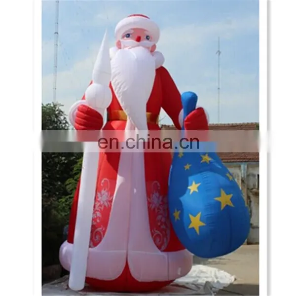 Attractive Customized Outdoor Giant Christmas Inflatable Santa Claus Decoration photo-5