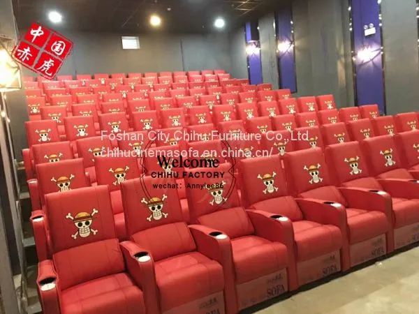 New Movie Theater Sofa Projects,fixed Back Vip Cinema Sofa photo-4