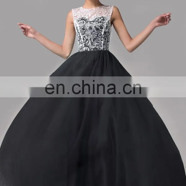 Grace Karin Elegant Sleeveless Off Shoulder Lace Prom Dresses White Floor Length Prom Dresses CL6108-3 photo-4