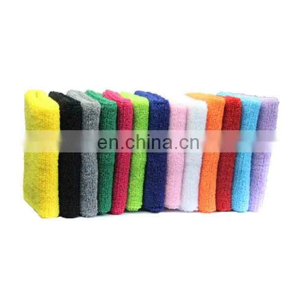2017 Wholesale Terry Cotton Logo Branded Sweatband Wristband Set photo-2