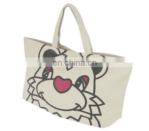 Custom Print Wholesale Recycle Cotton Canvas Tote Bag photo-4