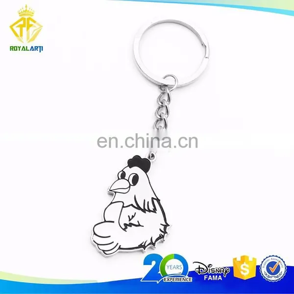 Custom Monkey Metal Keychain With Offset Printing photo-2