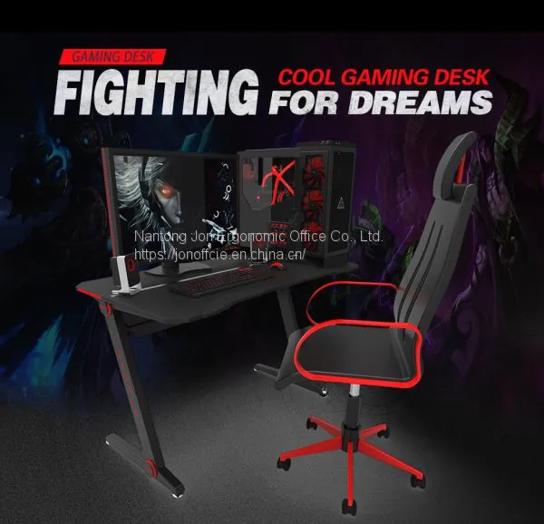 racing gaming desk for computer game jonoffice