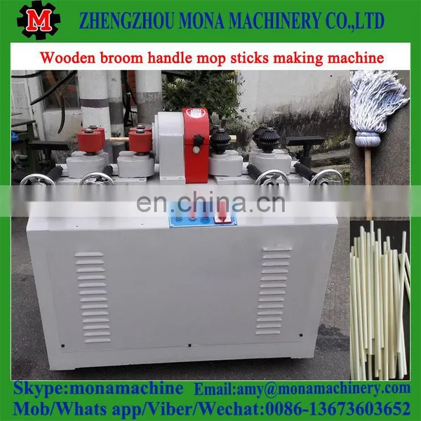 Best Price High Quality Industrial Wooden Broom Handle Mop Sticks Making Machine/maker for Sale photo-2