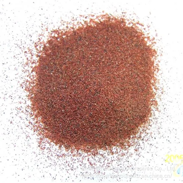 Factory Price of 20/40 Mesh Blasting Pink Garnet Sand photo-4
