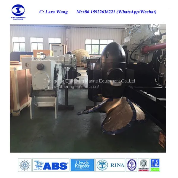 Marine Azimuth Thruster Boat Rudder Propeller photo-4