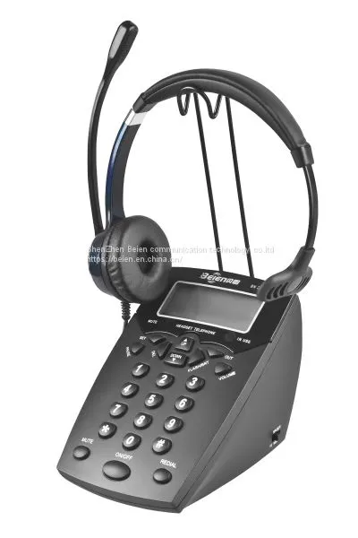 China BN200 Business Telephone + FC21 Business Telephone Headset for Call Center photo-2