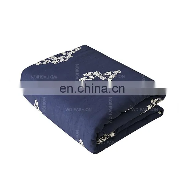 100% Polyester Microfiber United States Embroidery Bedspread/quilted Bedspread/skirted Bedspread Bedding Set photo-5