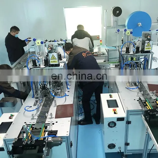 China Manufacturer Price Fully Automatic Mask Making Machine Disposable Face photo-3