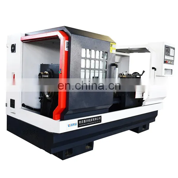 China Flat Bed High Precision Efficient CK6165E Heavy Duty CNC Lathe Metal Processing Turning Center Machine photo-3