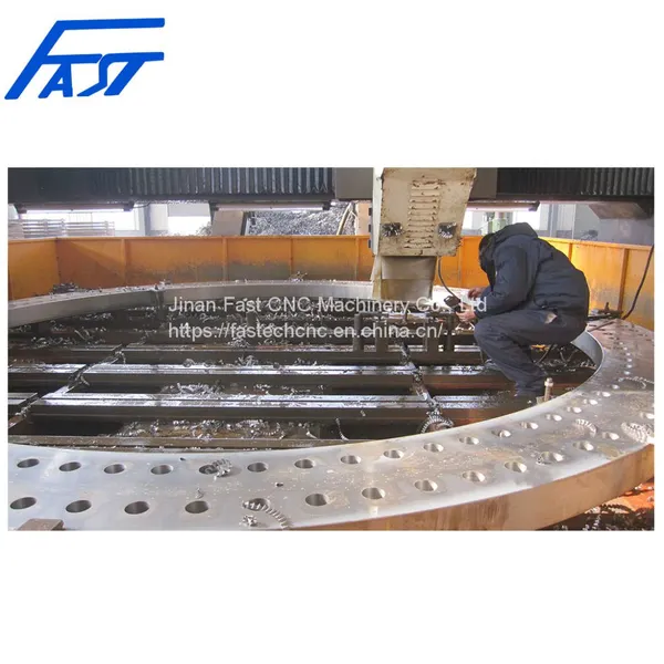 Jinan FAST Powerful CNC High-Speed Flange Tubesheet Drillng Machine For Plates Model PZ 5050G/4040G/3030G/2020G photo-4