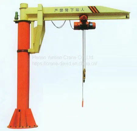 Hot Sale 5 Ton Pillar Swing Jib Crane Price