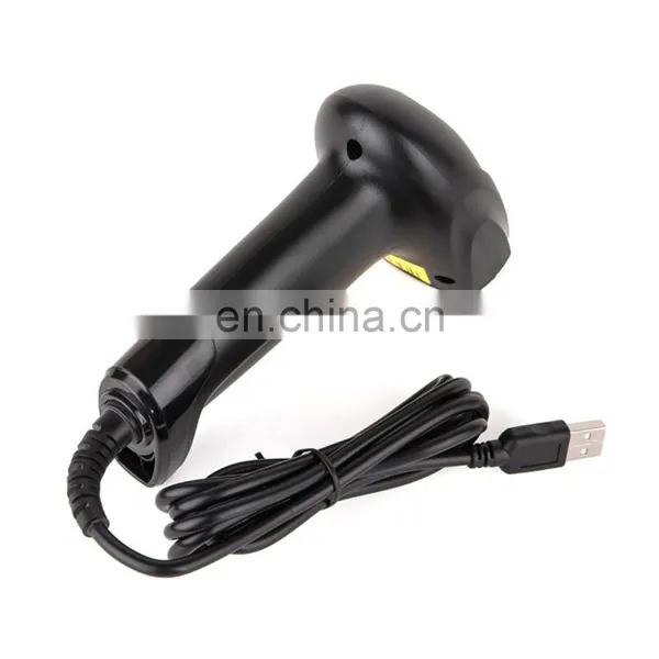 USB/RS232 Port Wired Laser Barcode Scanner 1D POS Code Reader Customize photo-2