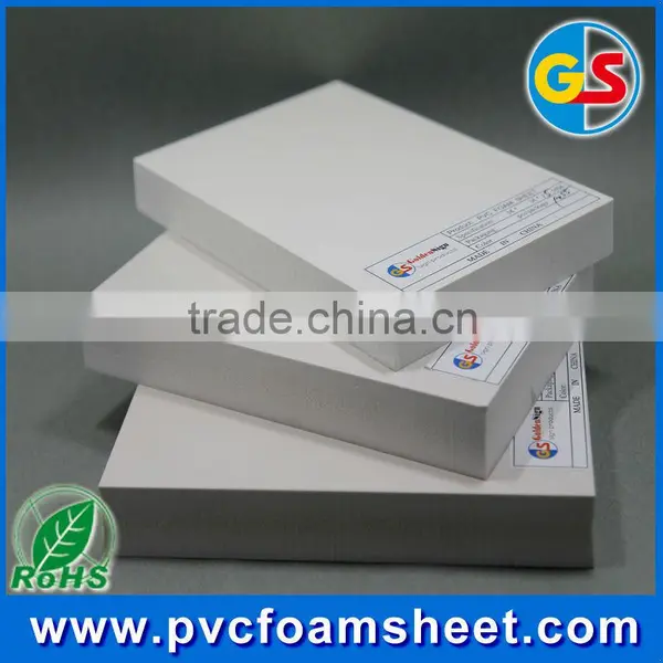 White High Density Soundproof Pvc Foam Board 15mm photo-6