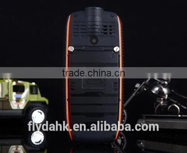 A13 Rugged Phone With 3W LED Powerful Torch 2.4 Inch Screen Dual SIM Card FM Radio Car Camera Recorder Power Bank Mobile Phone photo-4
