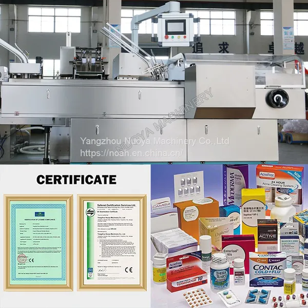 Hot Sale ZH-120 Chinese Manufacturer Pill Tablet Capsule Blister Automatic Carton Box Packing Machine photo-5