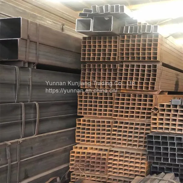 Yunnan Q235 Square Tube Wholesale Hot Dip Galvanized Square Tube 40 * 80 * 3 Square Tube Kunming Sales Square Tube photo-4