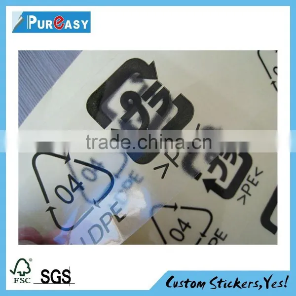 Transparent Company Logo Labels,Transparent Label Screen Printing photo-5