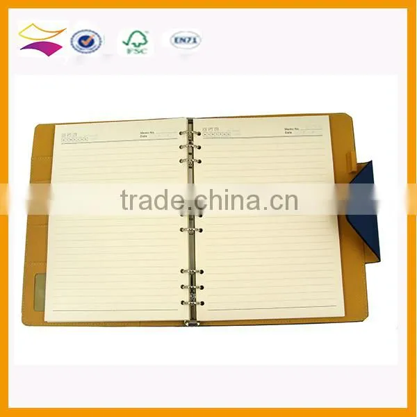 Custom Personalized Hardcover Leather Notebook Printing photo-4