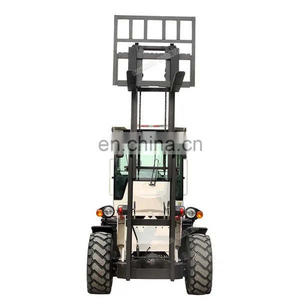 Multifunctional Diesel Off Road Forklift Truck Manufacturer photo-3