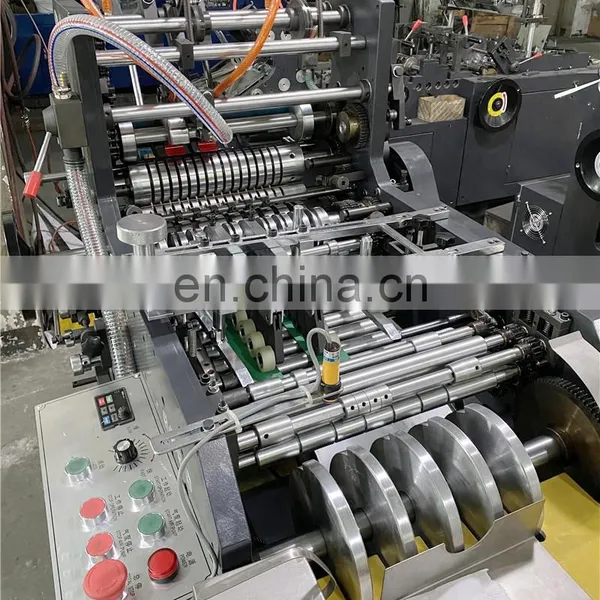 ZF250A Automatic Bill Cash Restaurant Napkin Small Chinese Envelope Paper Bag Making Machine photo-4