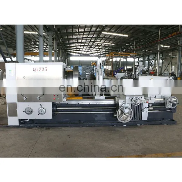 Q1335 (360mm Big Spindle Bore) Pipe Threading Lathe Machine With CE Protection photo-3