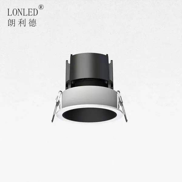High Quality Painting Aluminium Housing 8 15 24 38 55 Lens Anti-Glare Spotlight Adjustable Recessed Led Downlight SpotLight photo-2