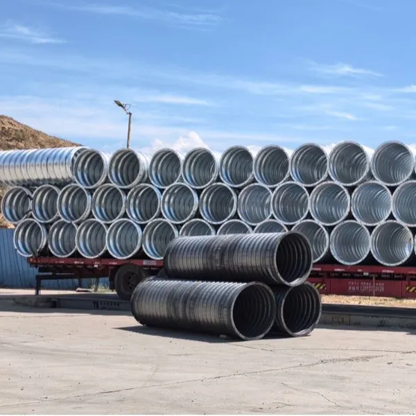 Galvanized Corrugated Culvert Pipe Large Diameter Underground Culvert Pipe Diameter 1000 2000 3000mm