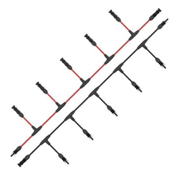 NSPV Solar DC Y Cable Harness Y Branch Wiring 1500V Solution XLPE Copper Tinned Positive Negative photo-3