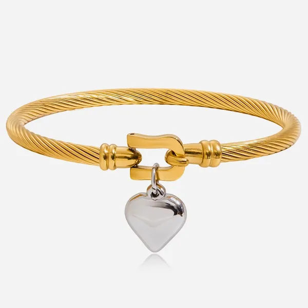 Hypoallergenic 316L Stainless Steel Bracelet With Titanium Nitride Barrier & Scratch Resistant Finish photo-5