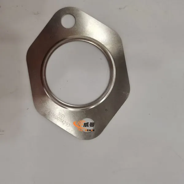 Original WEICHAI 612600114293 Exhaust Pipe Gasket for Wheel Loader Spare Parts in Stock.