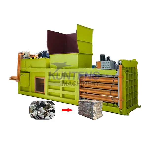 Hydraulic Waste Baling Press Machine Waste Paper Compressor Machine Plastic Baler Machine EPC