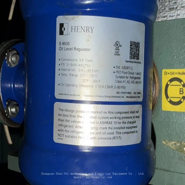 Compressor oil level controller, oil balancer, S-9530Z