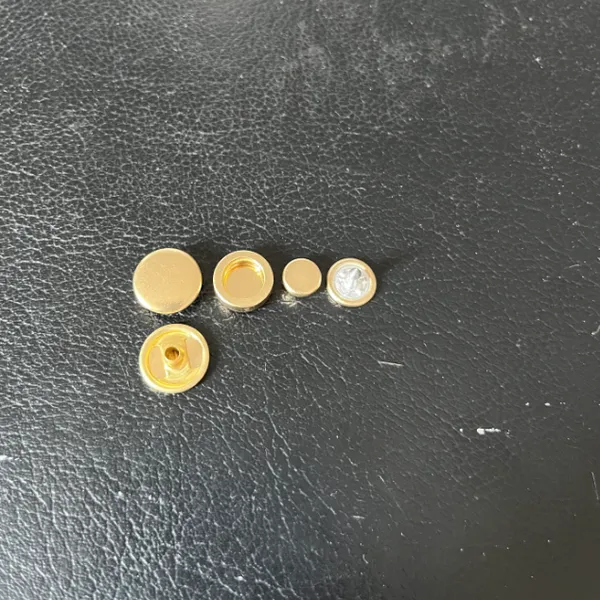 Snap Fastener Brass Snap Button Spring Snap Buttons 503#12mm for Jackets and Garments photo-3