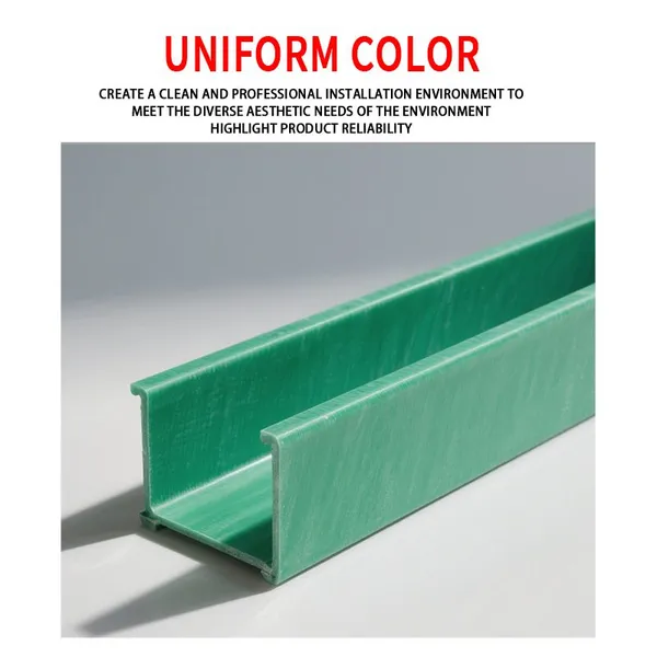 High Insulation Non-Conductive FRP Cable Tray Anti-Interference Fiberglass Tray for Substation photo-3