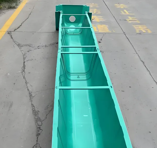 FRP Drainage Channel With 304 Stainless Steel Bolts 50mm Width 100mm Depth for Pedestrian Areas photo-4