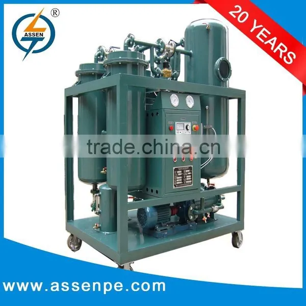 High Efficiency Vacuum Turbine Oil Reclamation Plant,turbine Oil Purifier