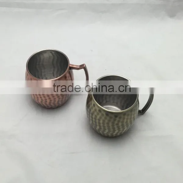16OZ Antique Hammered Moscow Mule Mug photo-2