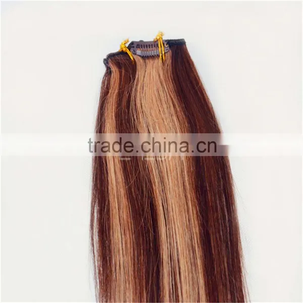WJ008 220grams Remy Clip in Hair Extension 100% Human Clip in Double Weft Marley Braid Hair Extension Supplier's Choice photo-4