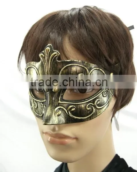 Masquerade Halloween Party Wholesale Hard Plastic Colorful Venice Crack Mask for Women Drawing Colorful Mask photo-5