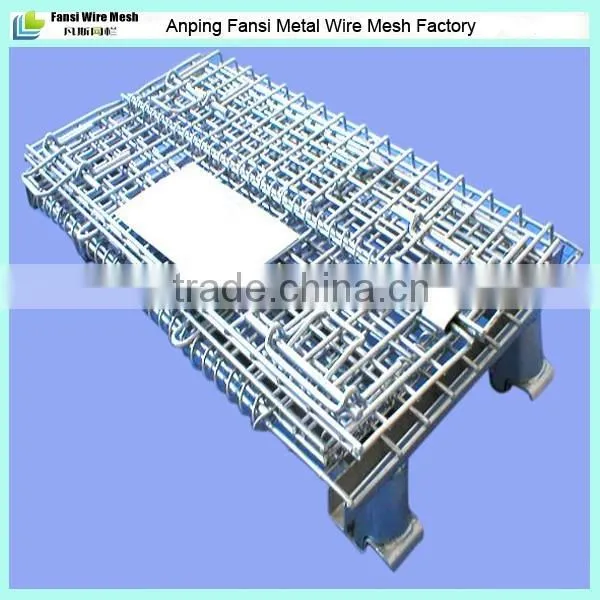 Express Metal Folding Steel Storage Mesh Cage photo-5
