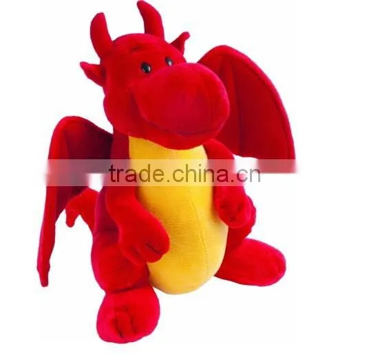 2015 Dragon Plush Toy Wholesale,cute Soft Red Dragon Plush Toy,plush Toy Red Dragon photo-2