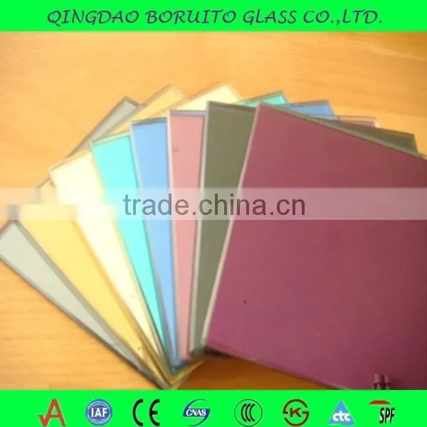 4mm-10mm Bronze, Grey, Blue, Green and Pink Reflective Glass photo-5