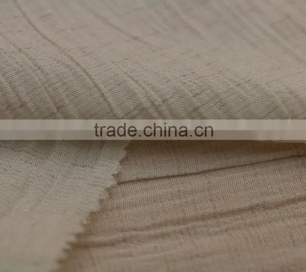 2017 Spring Women Dresses Viscose Linen Blend Yoryu Fabric photo-4
